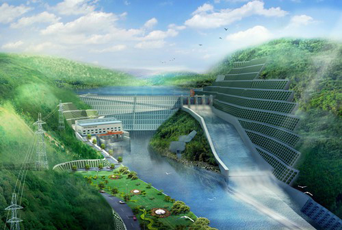 渝北老挝南塔河1号水电站项目
